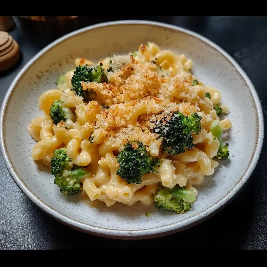 Baked Broccoli Macaroni and Cheese