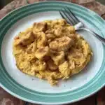 Banana & cinnamon omelette