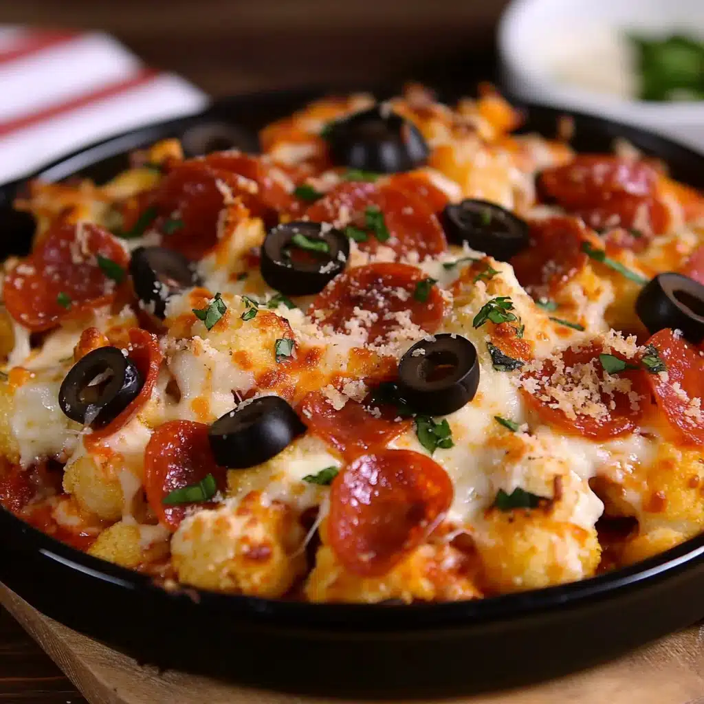 Cauliflower Pizza Casserole