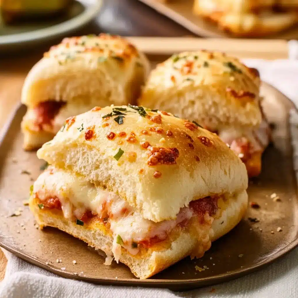 Pepperoni Pizza Sliders For Party