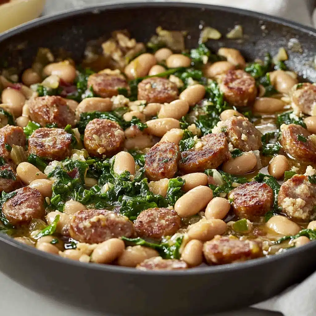 Chicken Sausage White Bean Skillet