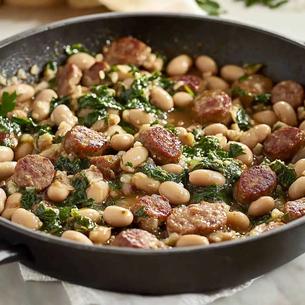 Chicken Sausage White Bean Skillet