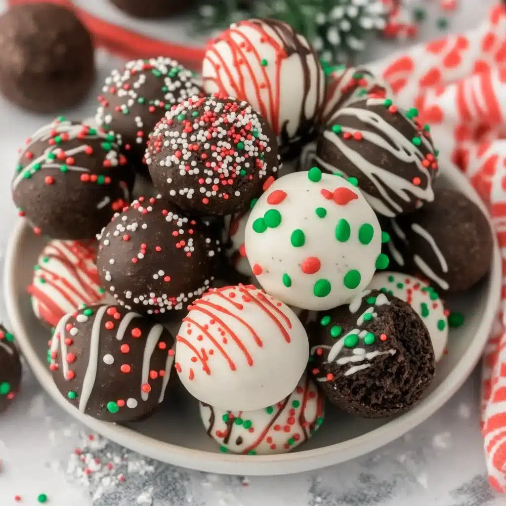 Christmas Oreo Balls