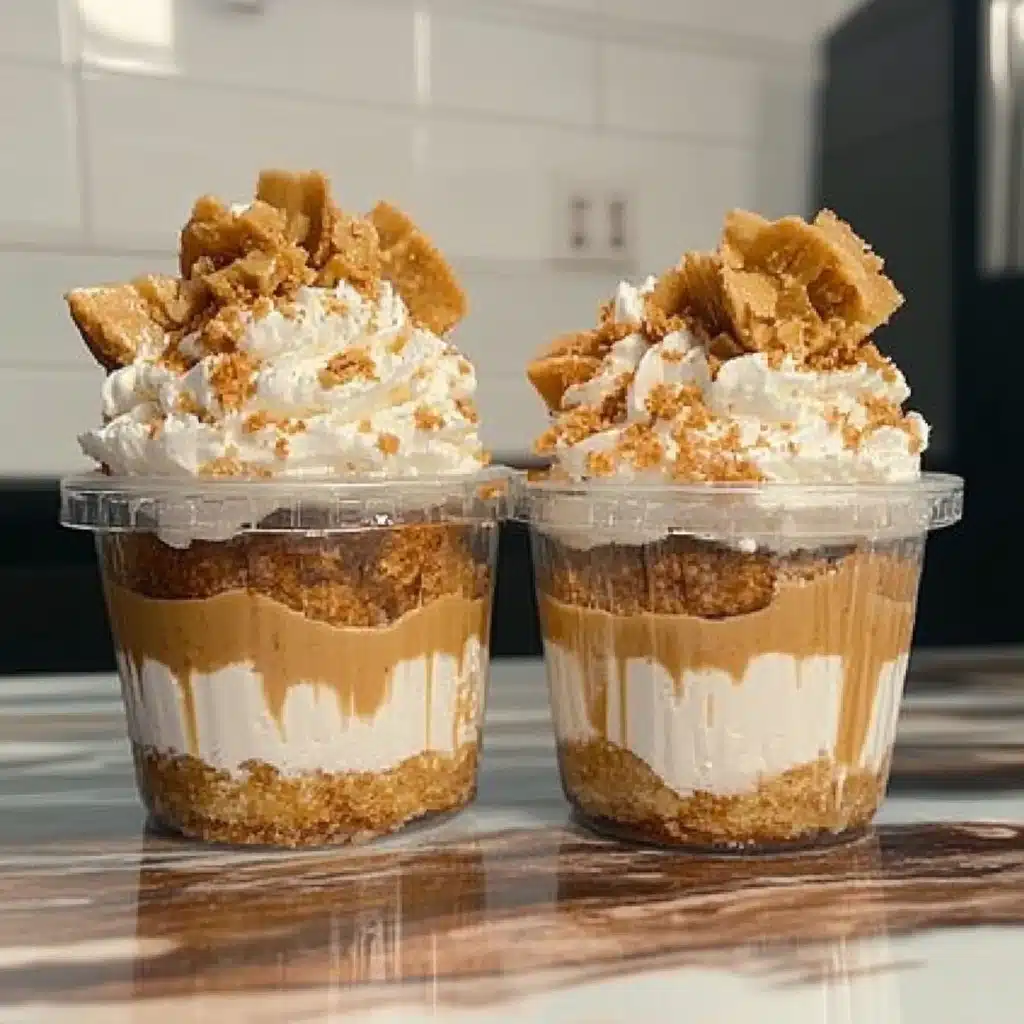 Cookie Butter Cheesecake Cups