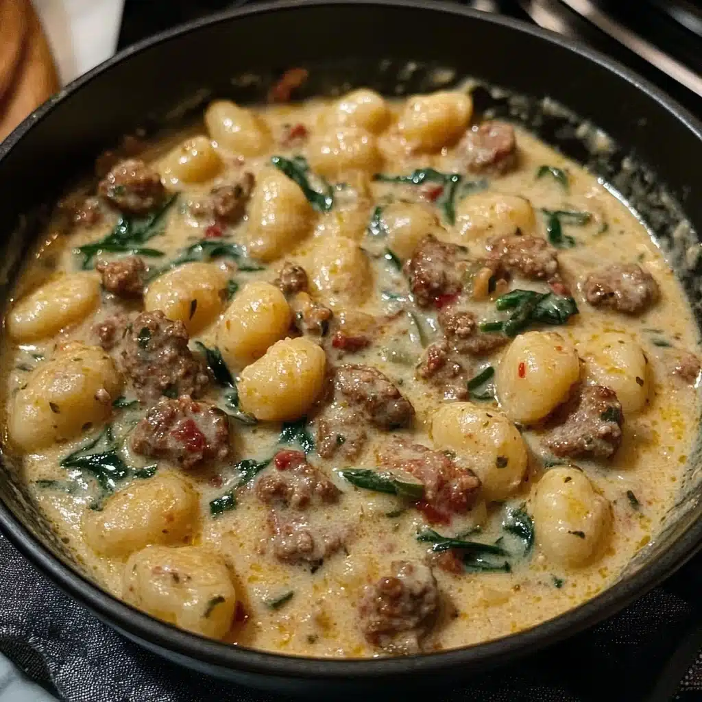 Italian Sausage Gnocchi Soup