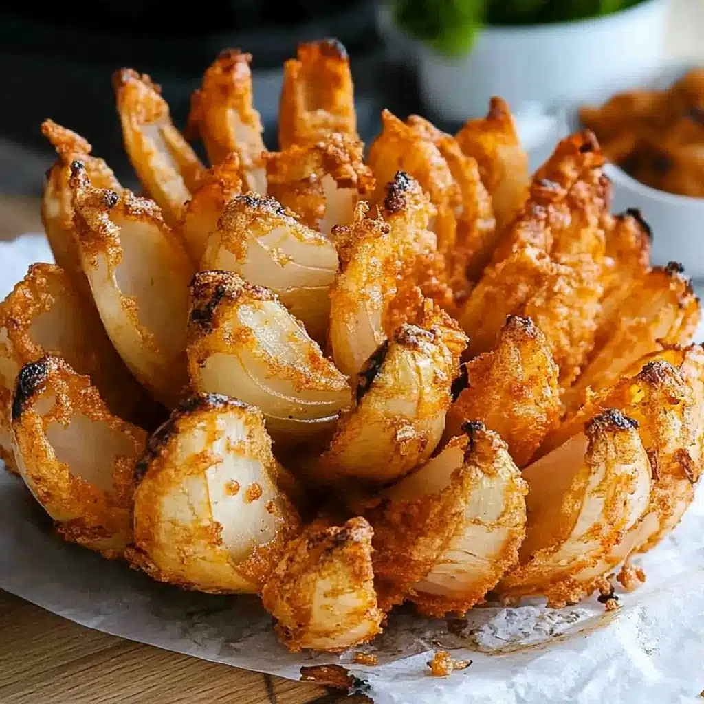 Crispy Air Fryer Blooming Onion