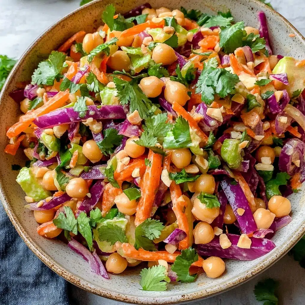 Crunchy Thai Chickpea Salad