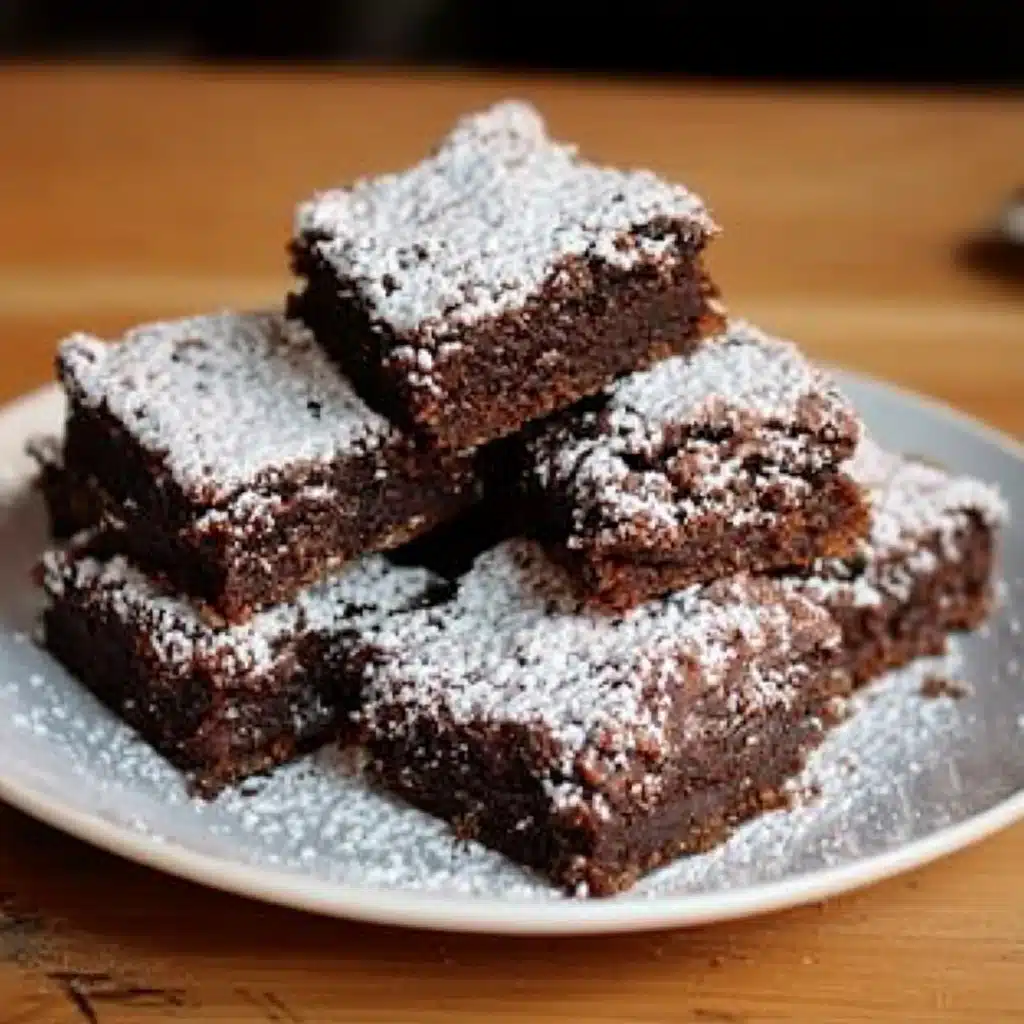 Gingerbread Brownies