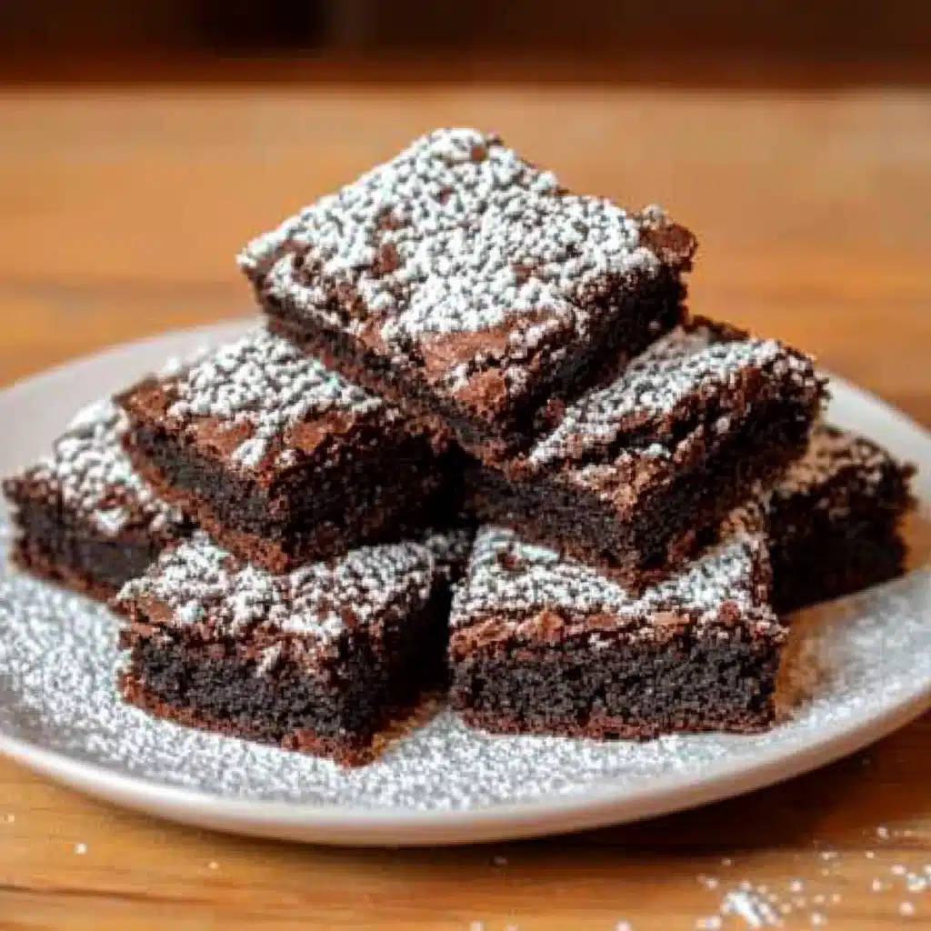 Gingerbread Brownies