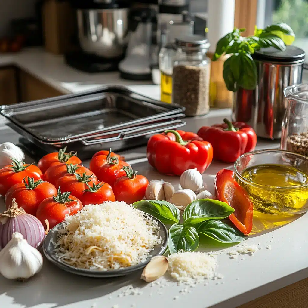 Roasted Tomato & Bell Pepper Pasta