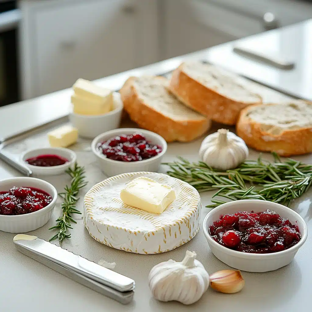 Baked Brie Cob with Cranberry Sauce – Gooey, Savory & Perfectly Festive!