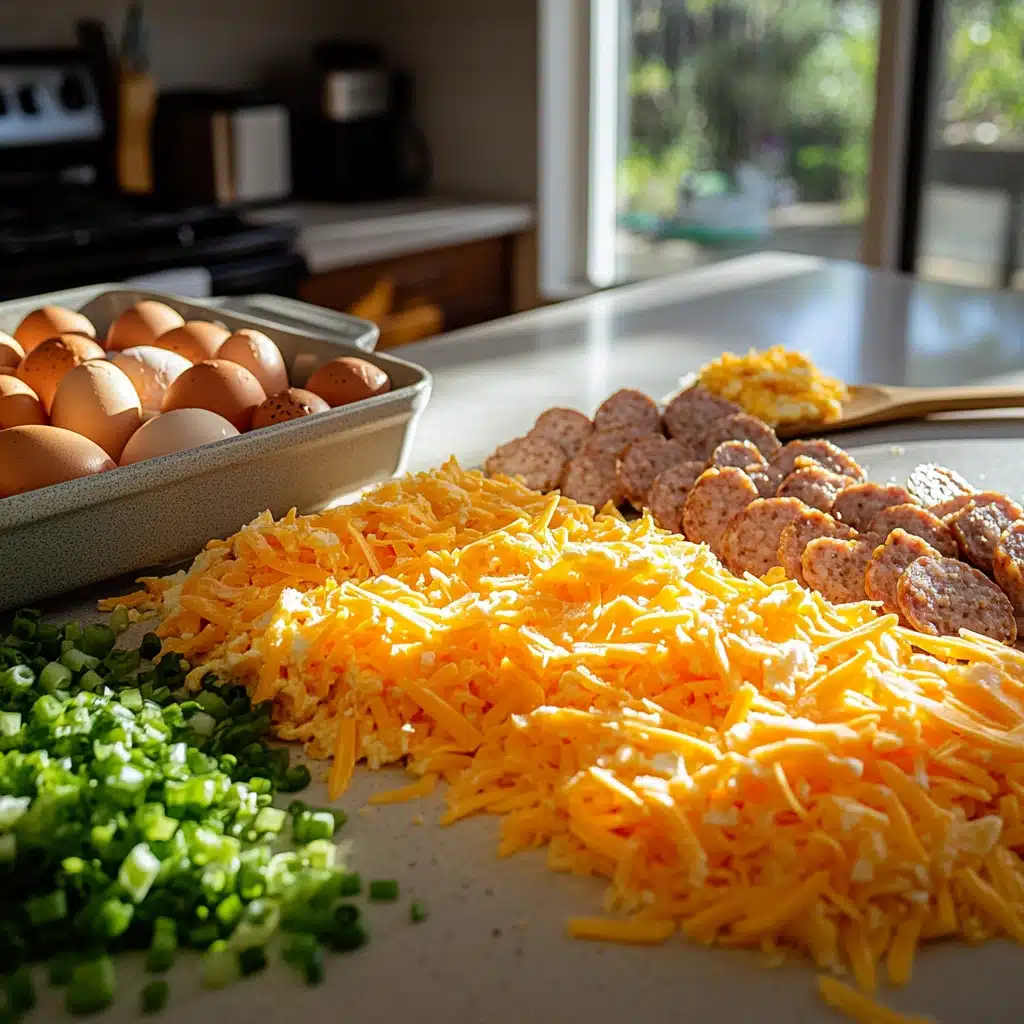 Cheesy Sausage Breakfast Casserole