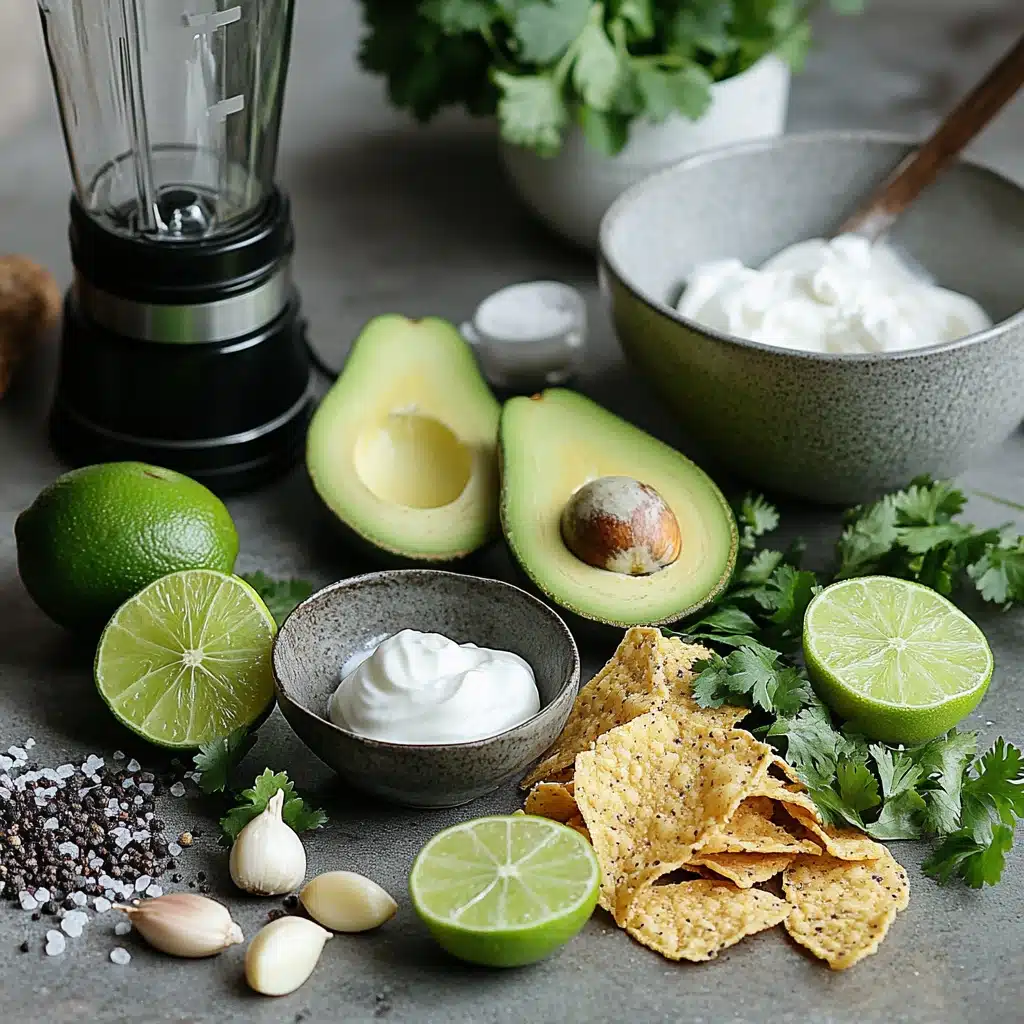 creamy avocado dip