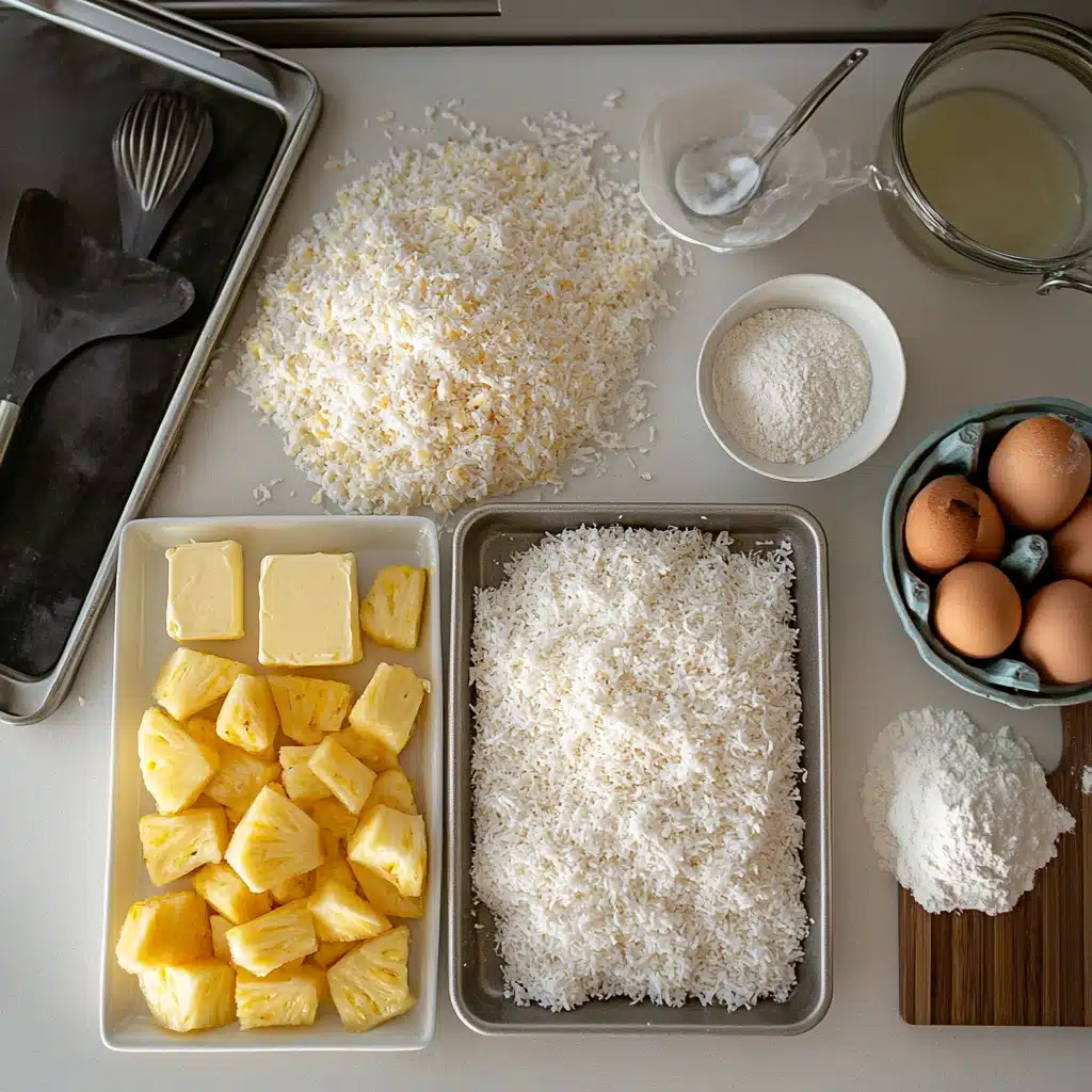 Pineapple Coconut Thumbprint Cookies