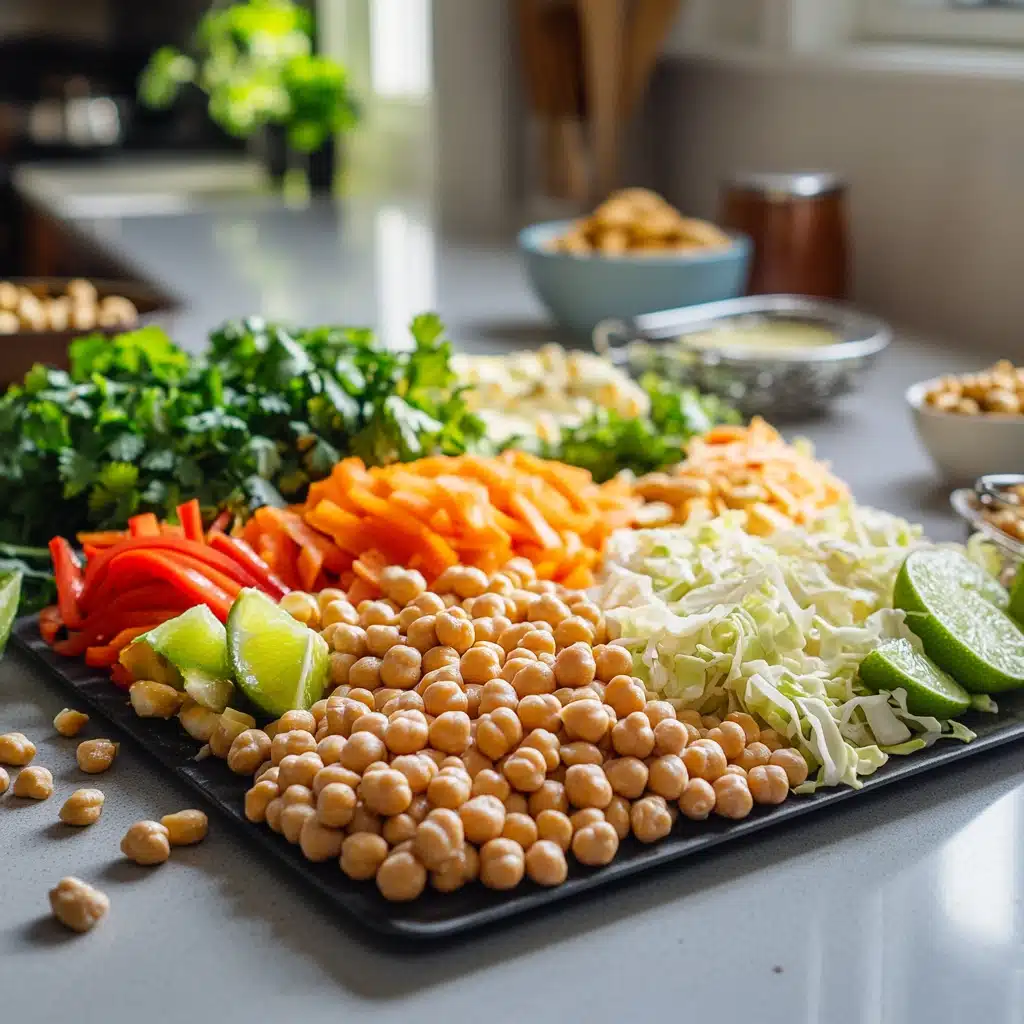 Crunchy Thai Chickpea Salad