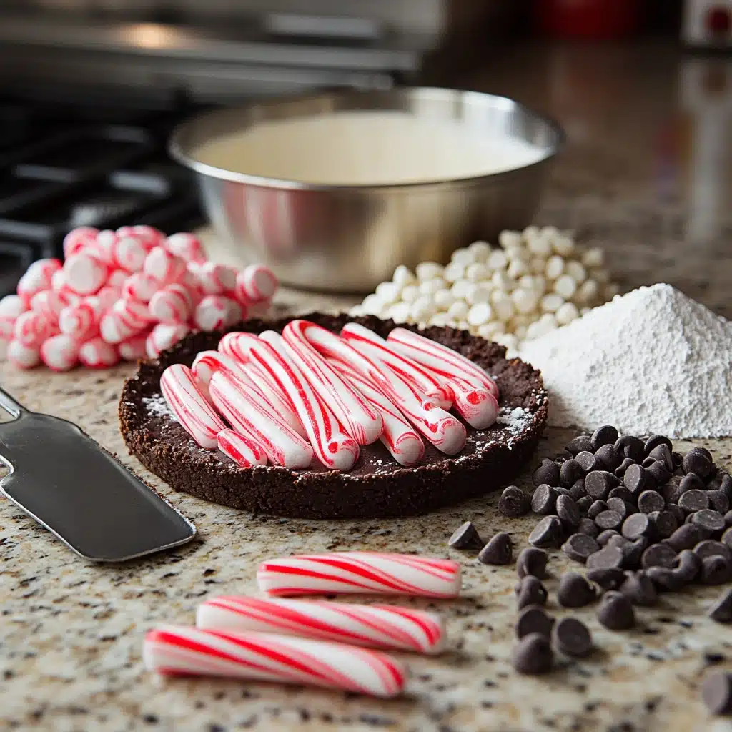 Candy Cane Pie