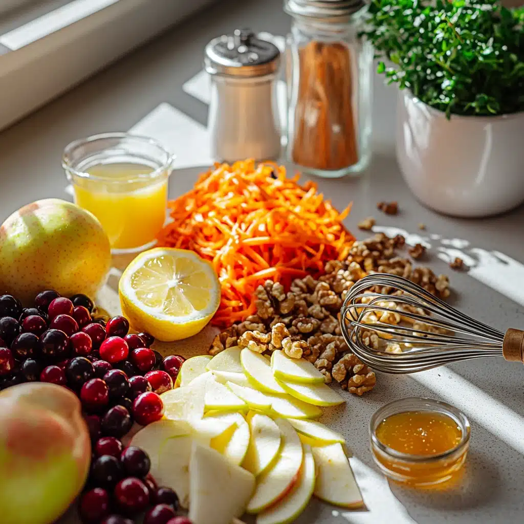 Apple Cranberry Carrot Salad