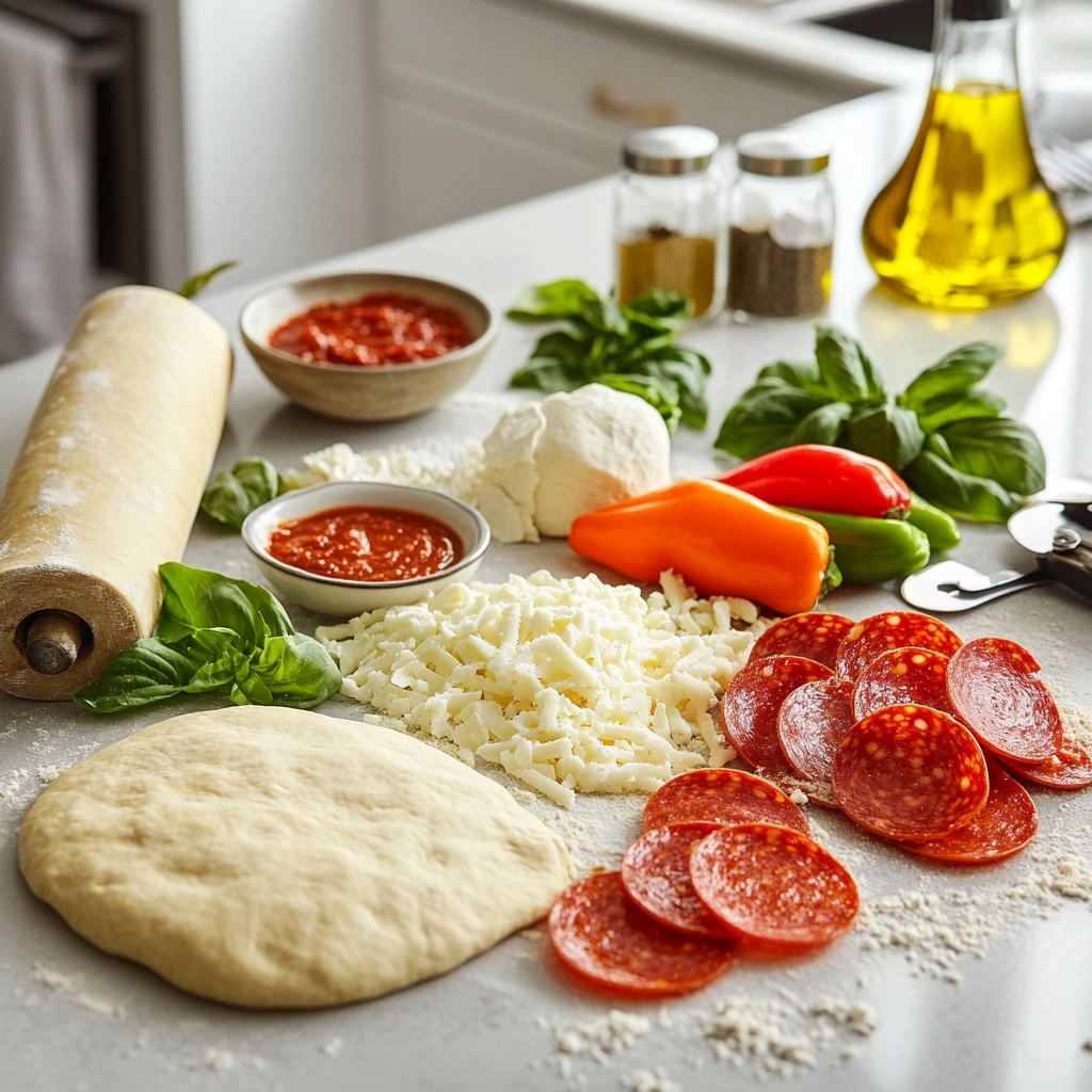Christmas Tree Pizza