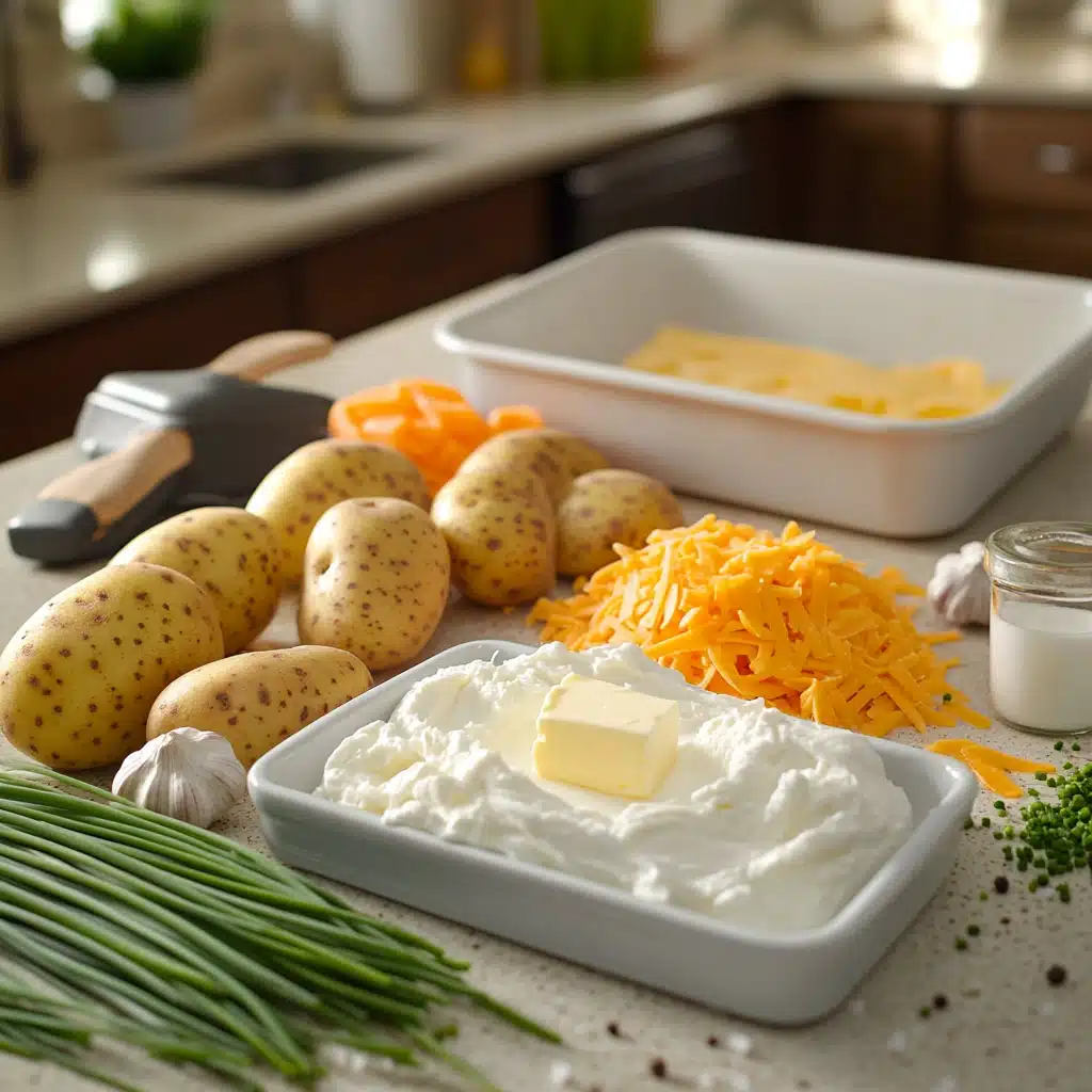 Twice-Baked Mashed Potatoes