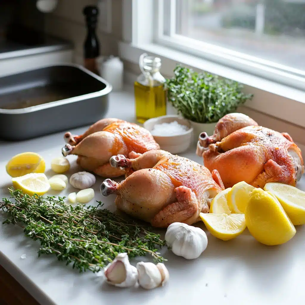 Roasted Cornish Hens