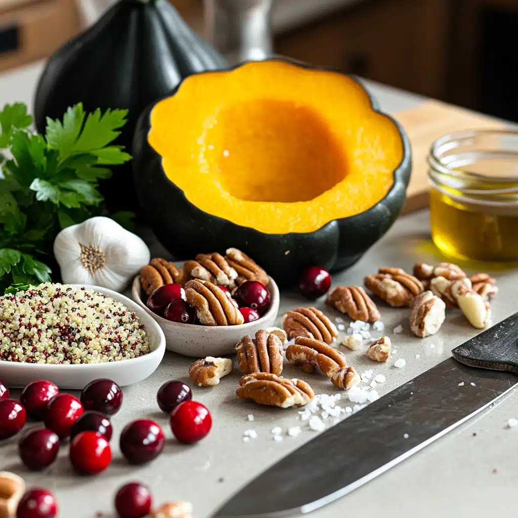 Quinoa Stuffed Acorn Squash
