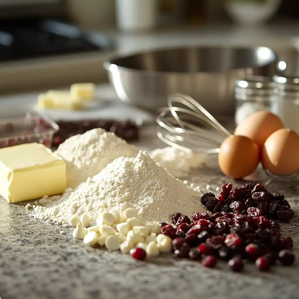 White Chocolate Cranberry Cookies
