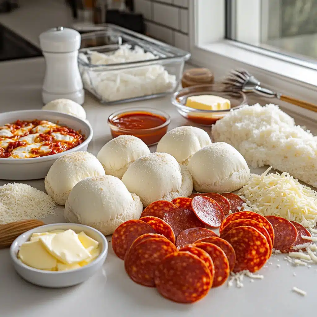 Pepperoni Pizza Sliders For Party