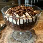 Kahlua Brownie Toffee Trifle