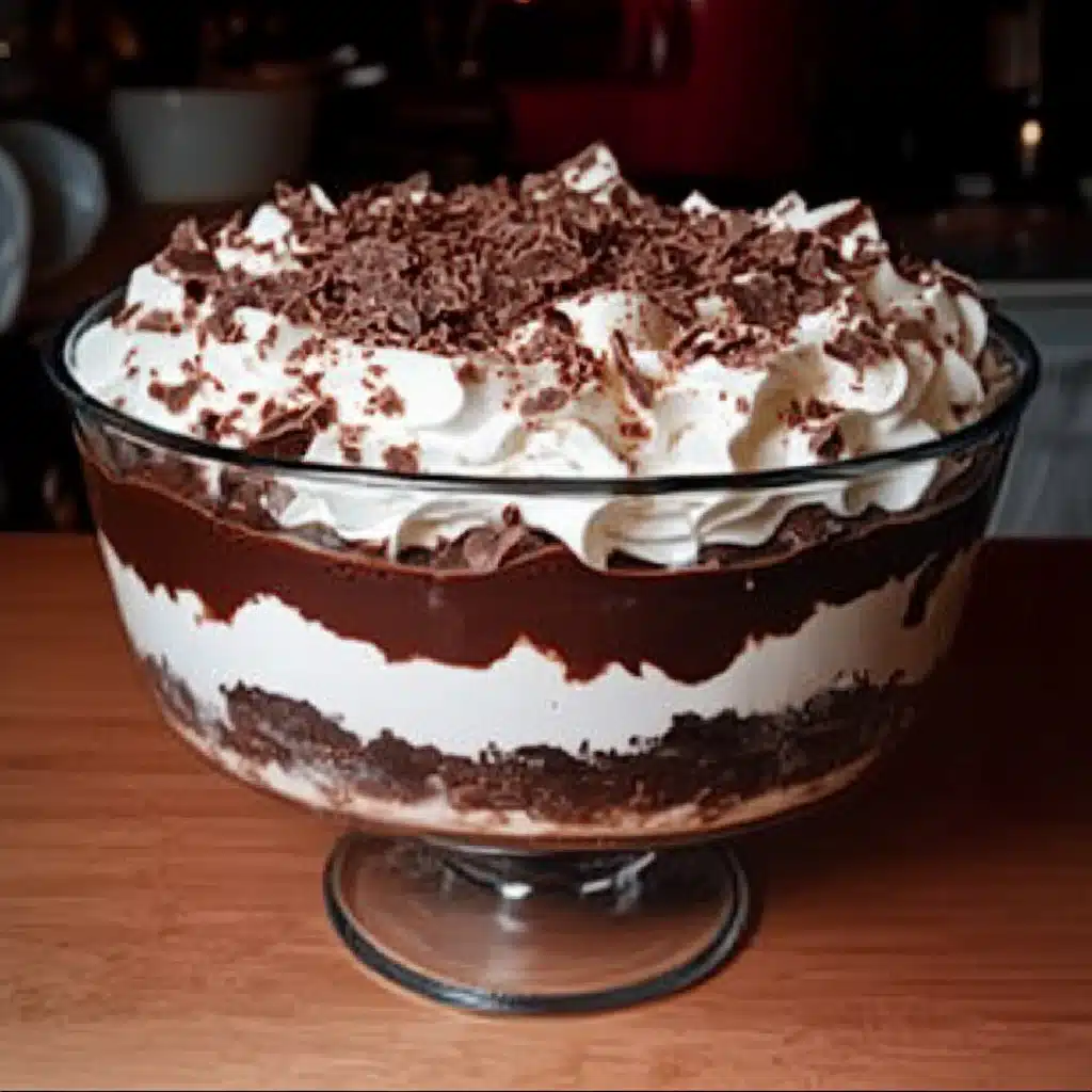 Kahlua Chocolate Trifle