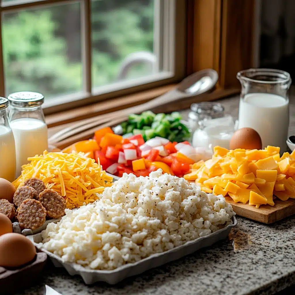 Overnight Slow Cooker Breakfast Casserole