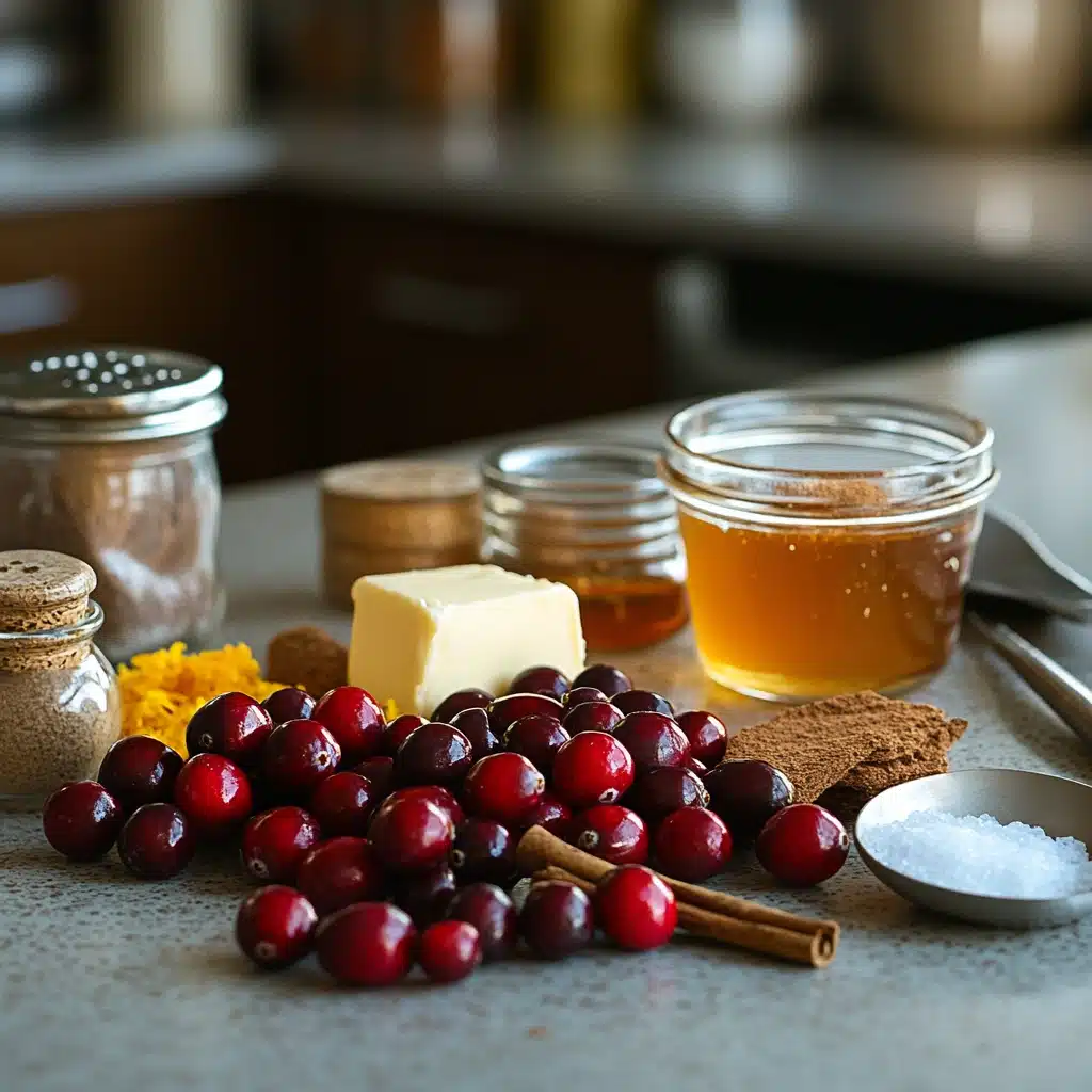 Christmas Cranberry Honey Butter