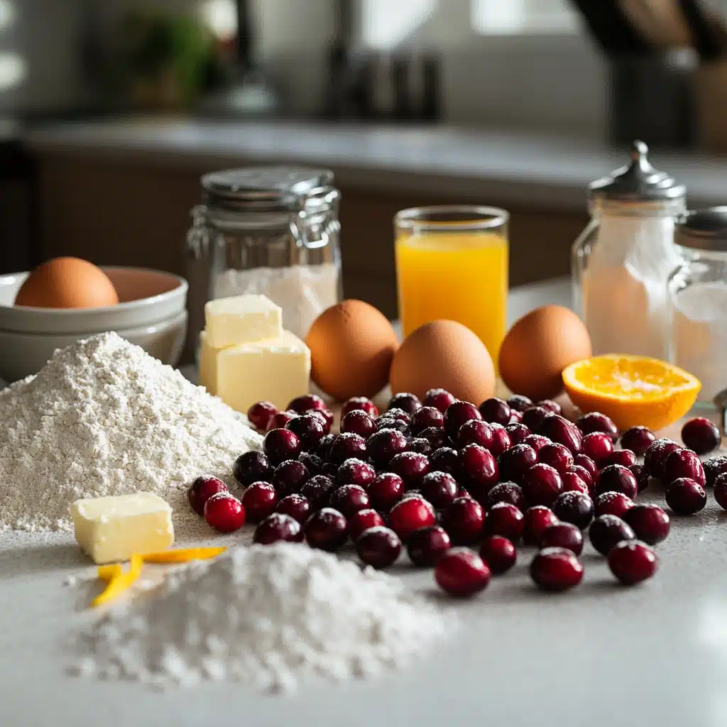 Cranberry Bread With Orange Glaze