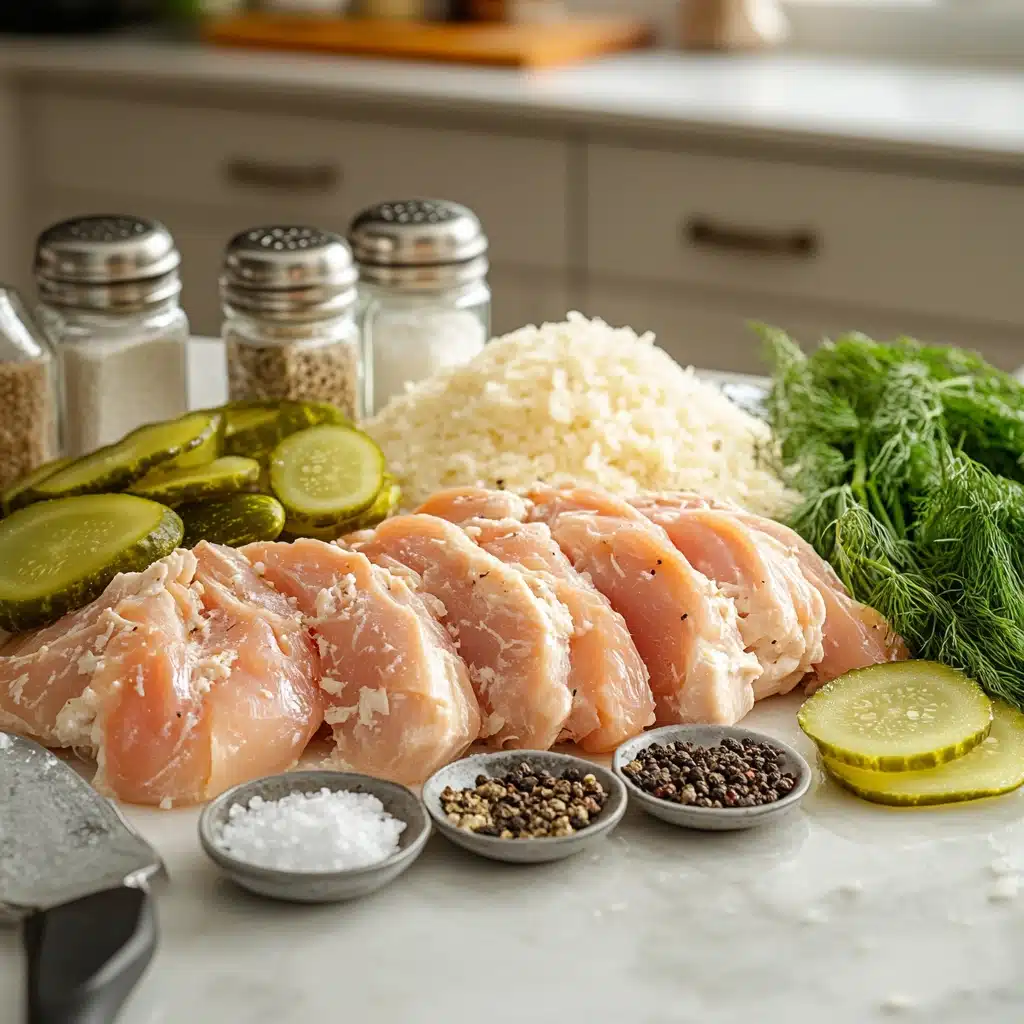 Dill Pickle Parmesan Chicken
