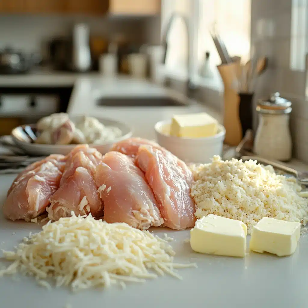 Parmesan Cloud Chicken Bombs