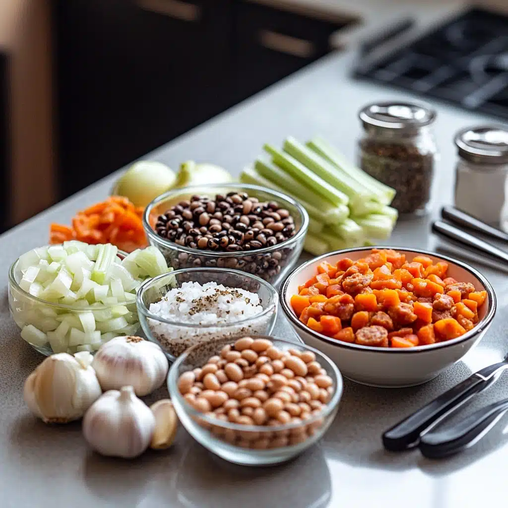 Smoky Black Eyed Pea Soup