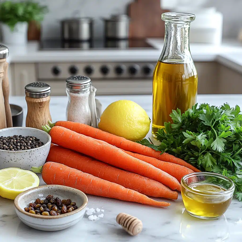Carrot Salad with Honey Mustard Dressing