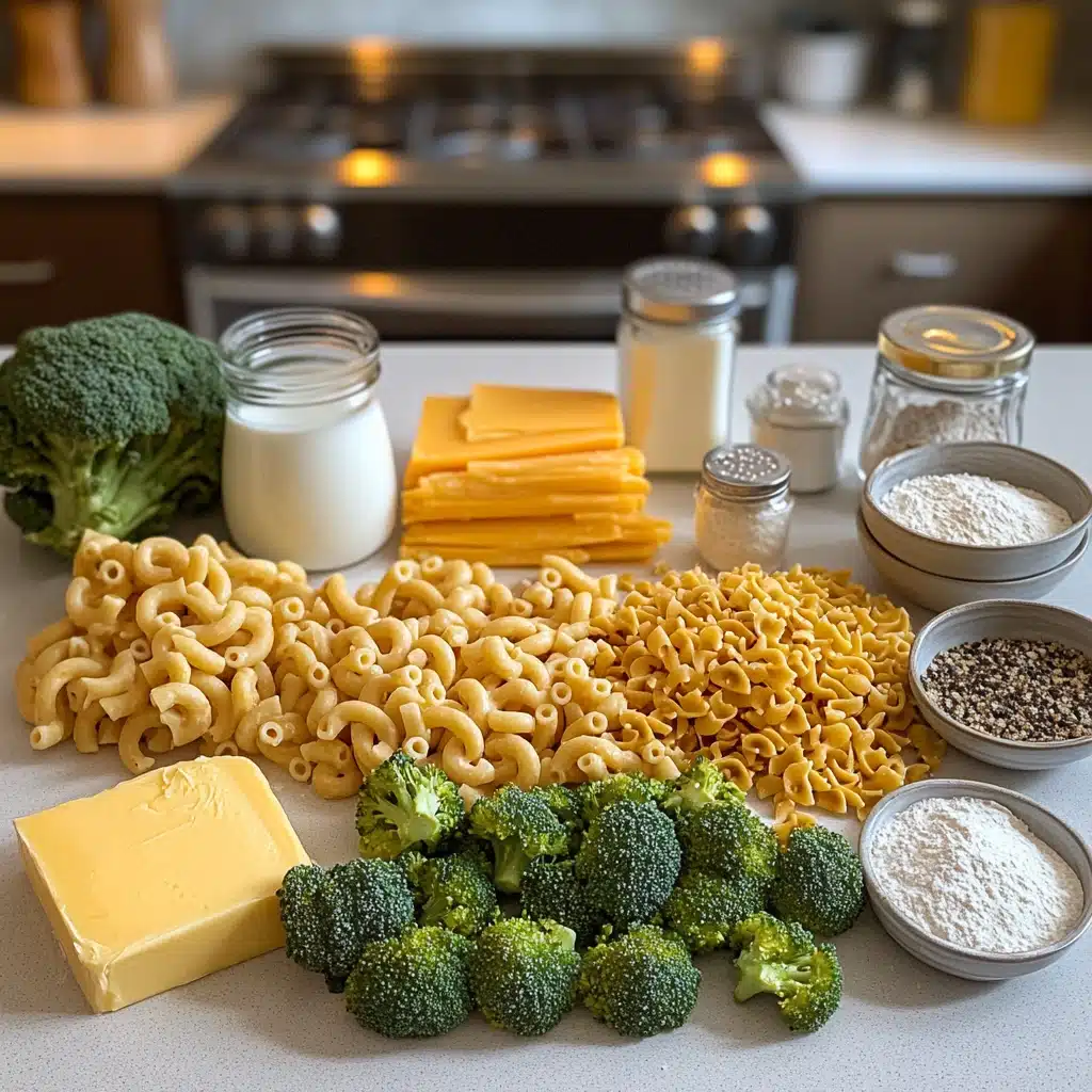 Baked Broccoli Macaroni and Cheese