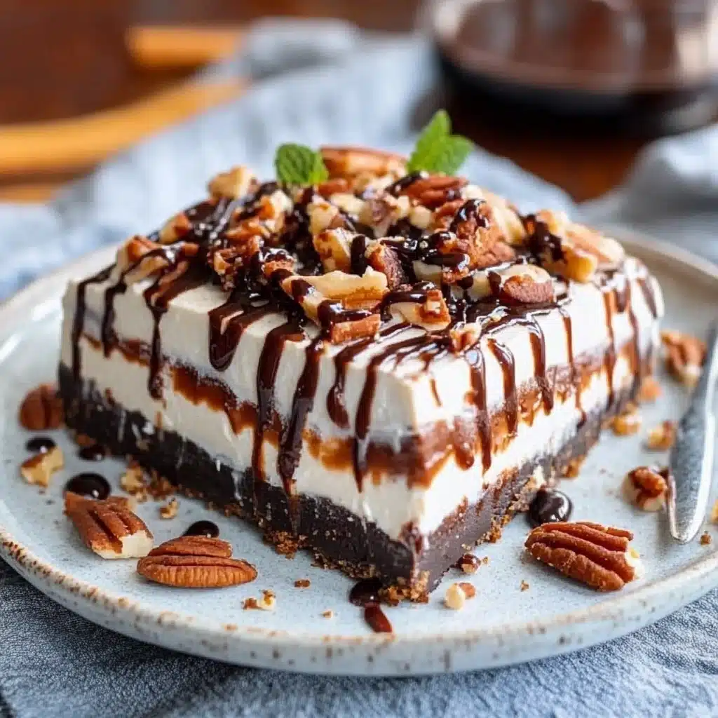 No-Bake Turtle Dream Bars