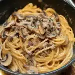 ONE POT CREAMY MUSHROOM PASTA