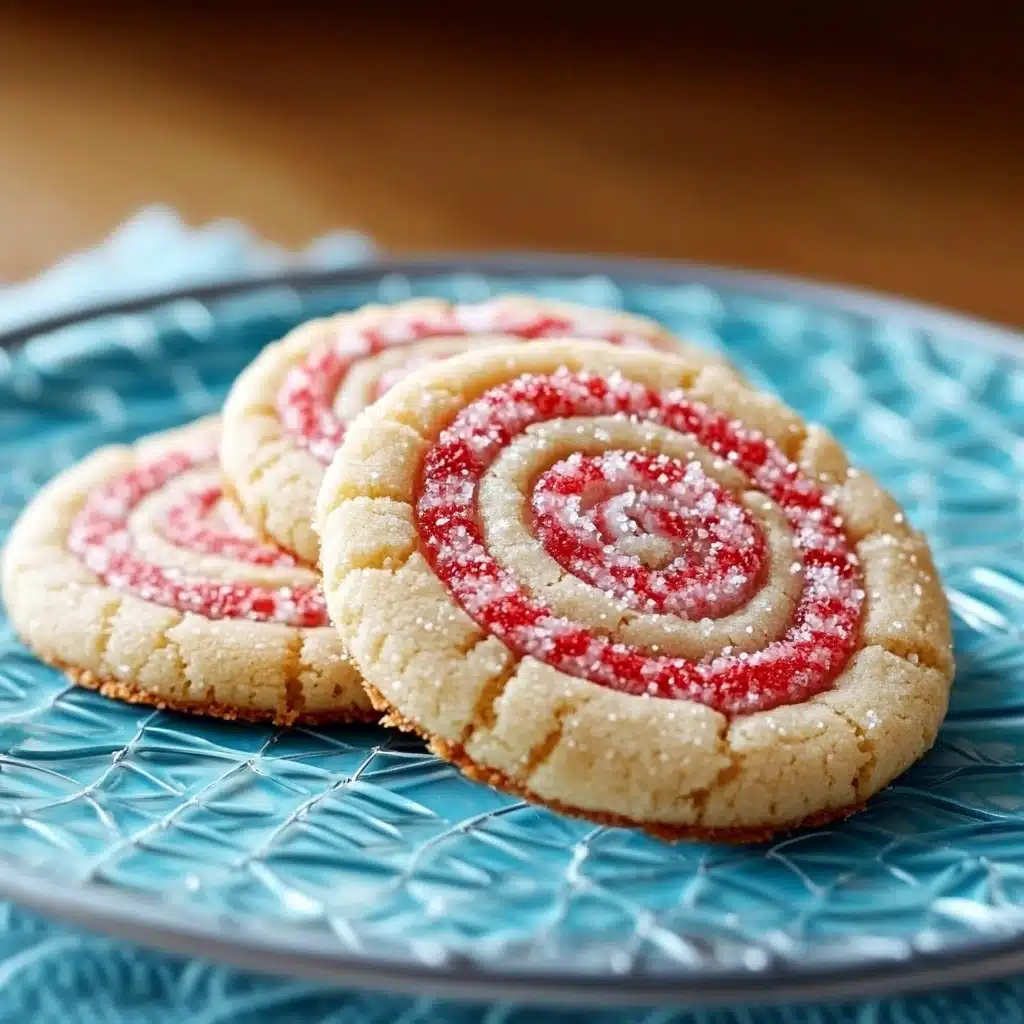 Peppermint Swirl Cookies