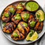 Peruvian Chicken With Green Sauce
