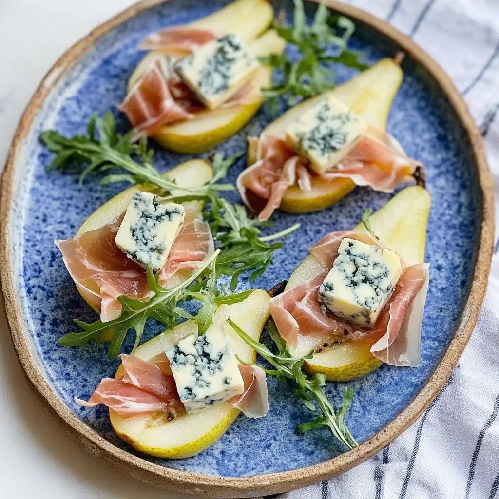 Blue Cheese Stuffed Pears