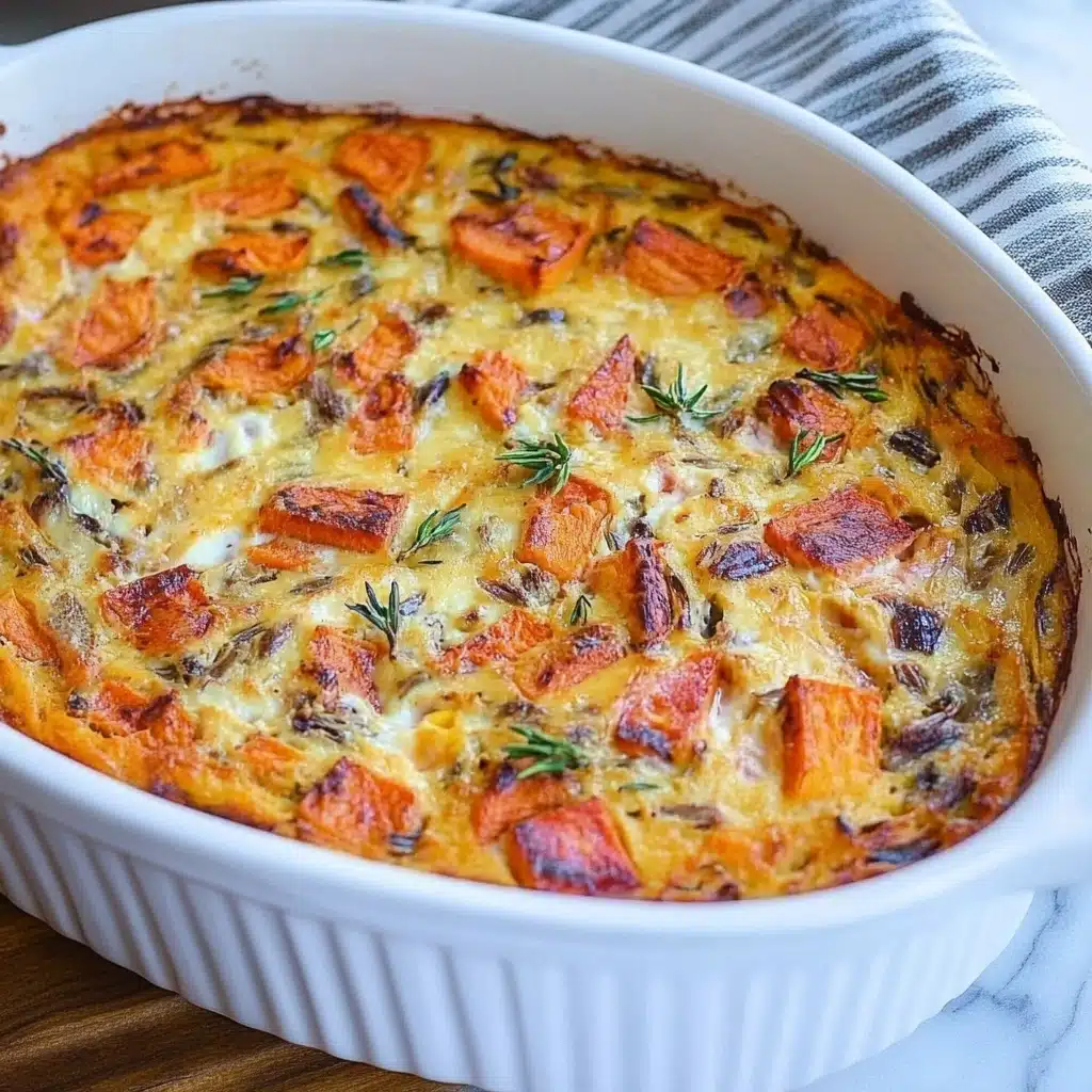 Protein-Packed Sweet Potato Egg Casserole