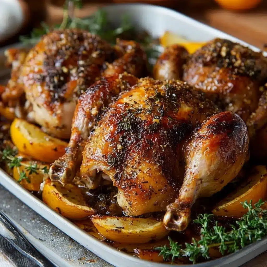 Roasted Cornish Hens