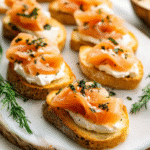 Smoked Salmon Crostini