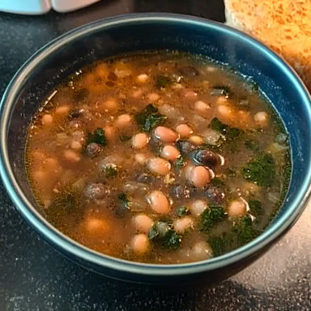 Smoky Black Eyed Pea Soup