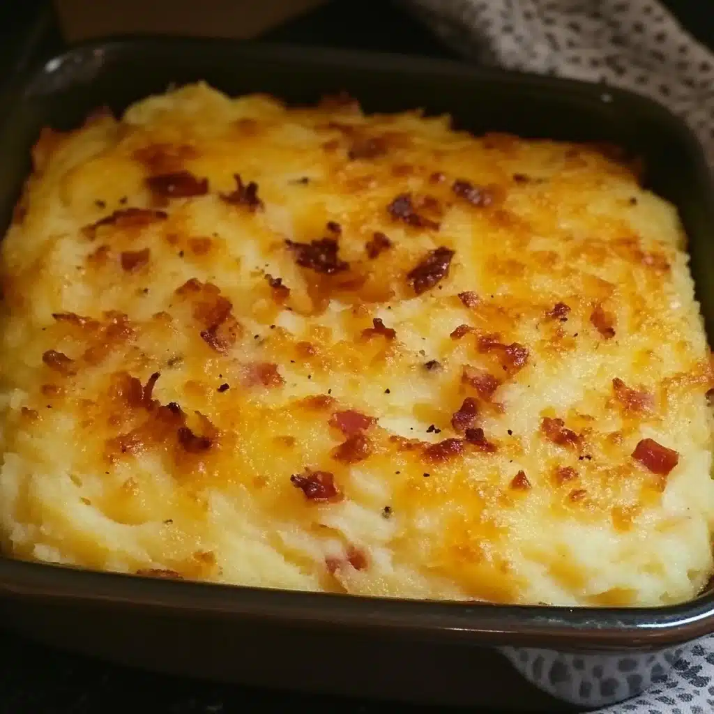 Twice-Baked Mashed Potatoes