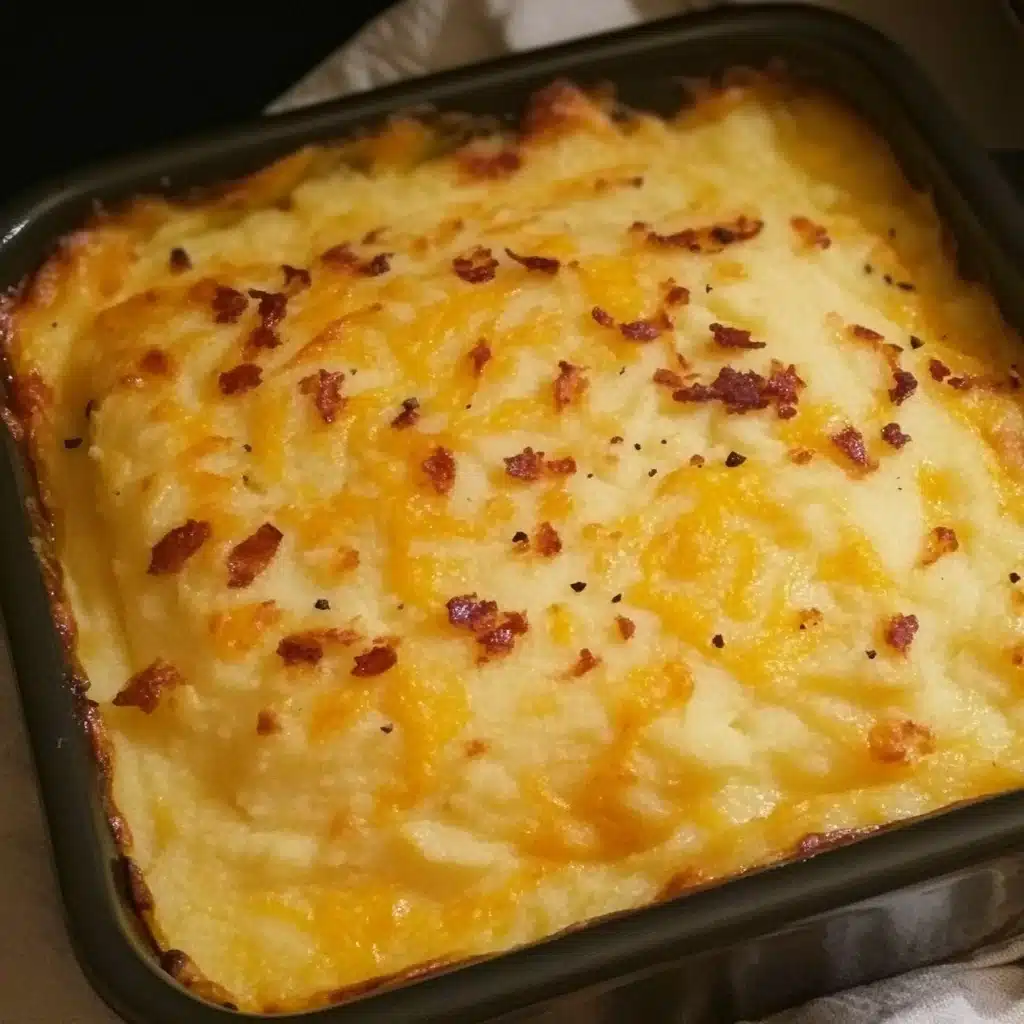 Twice-Baked Mashed Potatoes