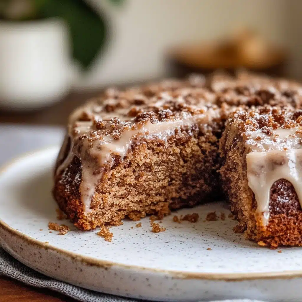 Vegan Maple Brown Sugar Coffee Cake