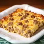 Cheesy Sausage Breakfast Casserole